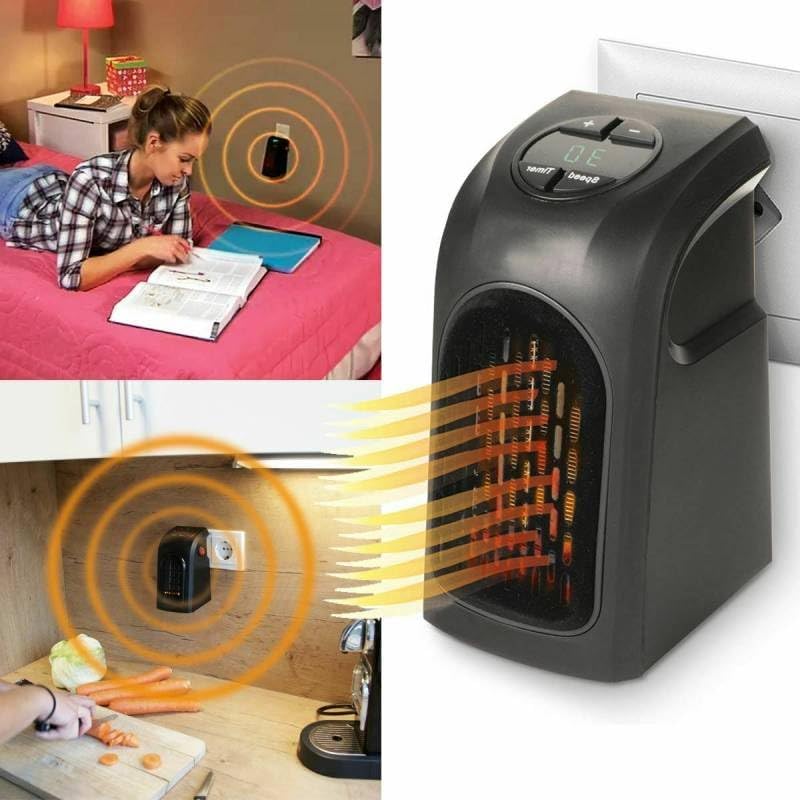 Plug to Wall Electric Heater 400 Watts