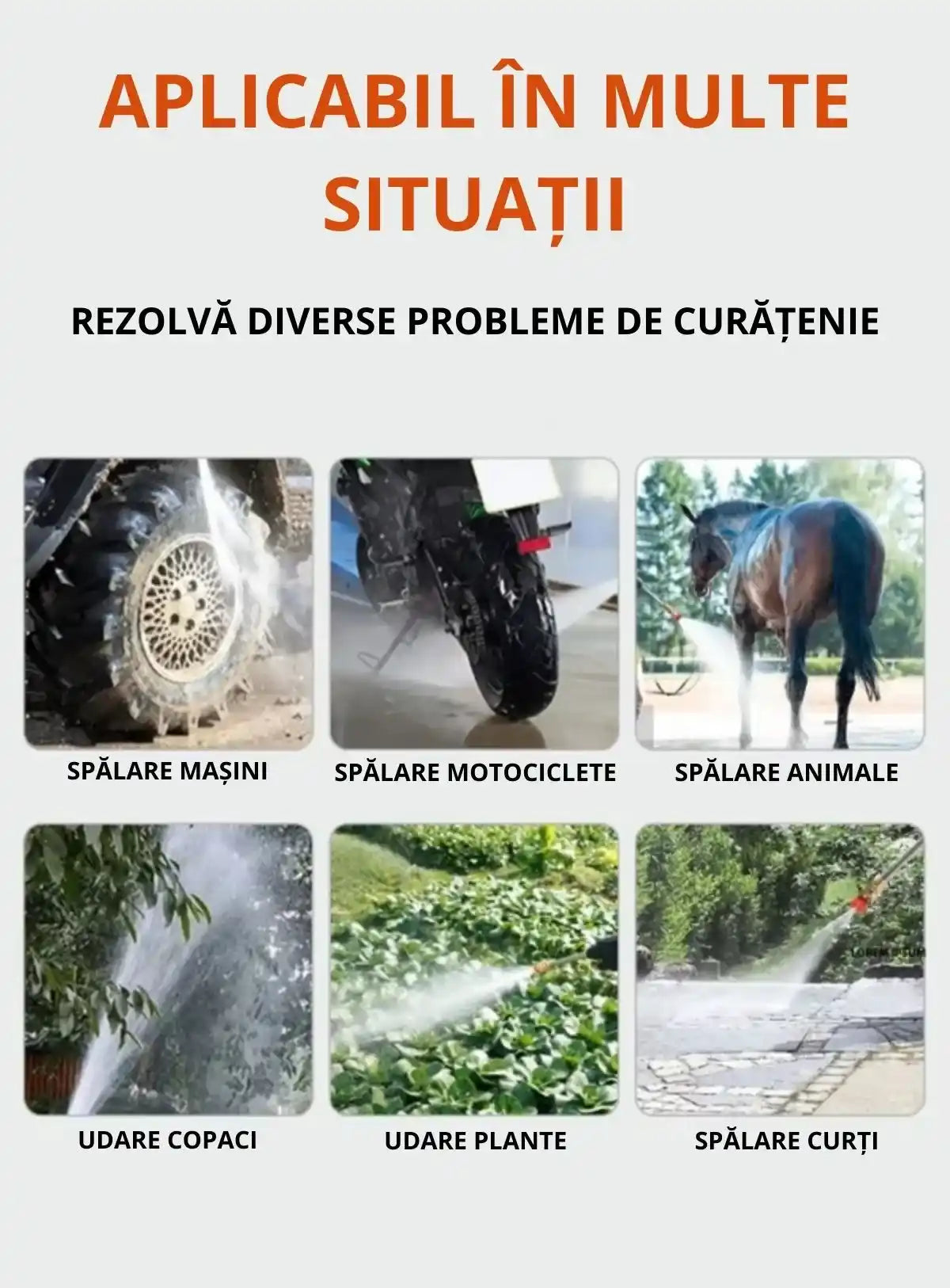 Aparat de spălat cu presiune portabil 48V Max