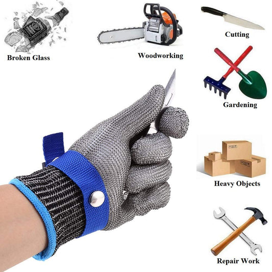 Cut-Resistant Stainless Steel Glove
