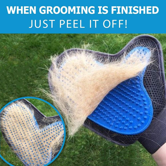 Pet Grooming Glove Brush – 1 Unit